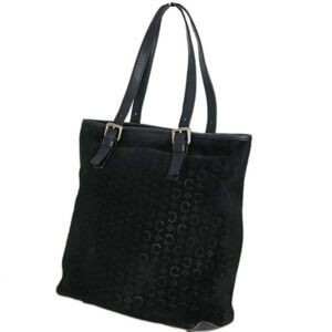 Celine Suede Tote Bag Black